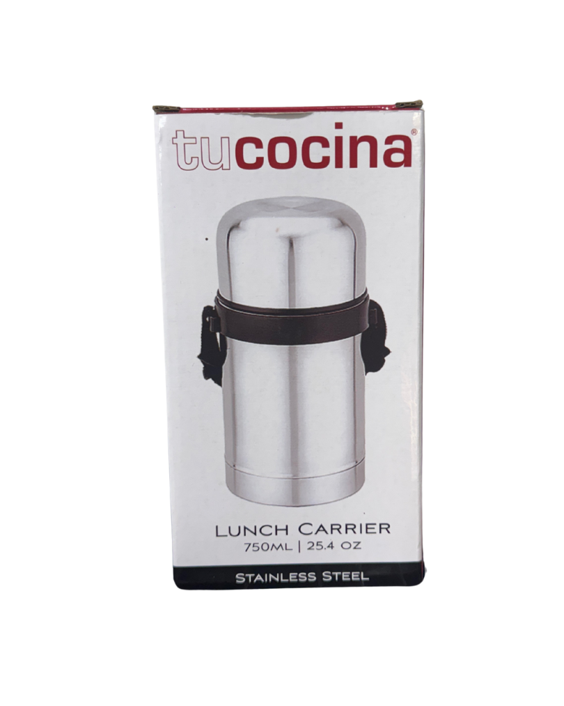 TuCocina® Stainless Steel Lunch Carrier – 750ml | 25.4oz