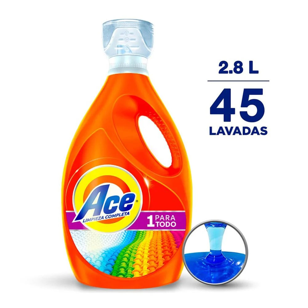 Ace Limpieza Completa Detergente – 2.8 L