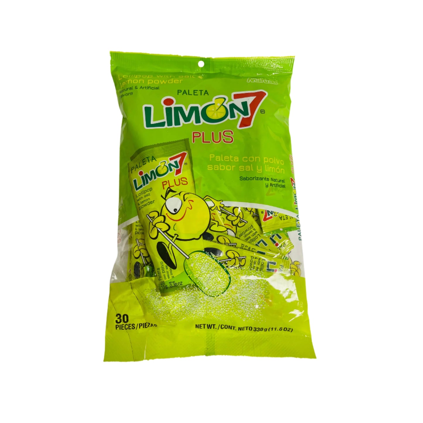 Limón 7 Plus Paleta (30 pcs / 330 g)