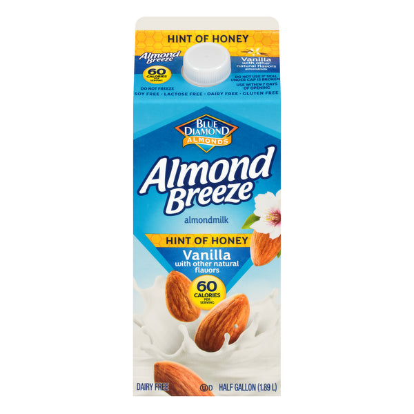 Almond Breeze Hint of Honey Vanilla Almondmilk – 64 fl oz