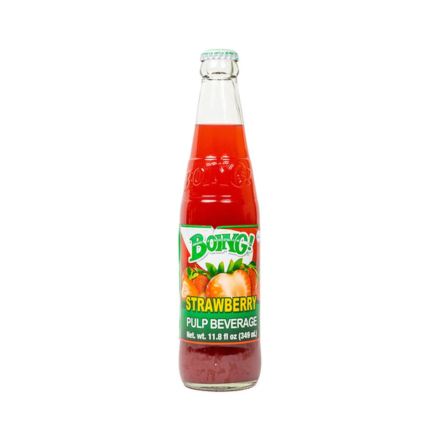 Boing! Strawberry Pulp Beverage – 11.8 fl oz (349 ml)