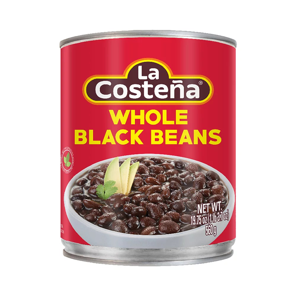 La Costeña Frijoles Negros Enteros – 560 g