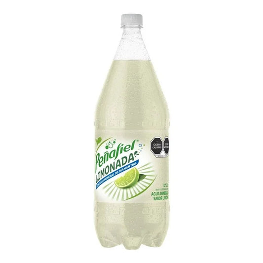 Peñafiel Limonada – Sparkling Lime Flavored Mineral Water (2L)