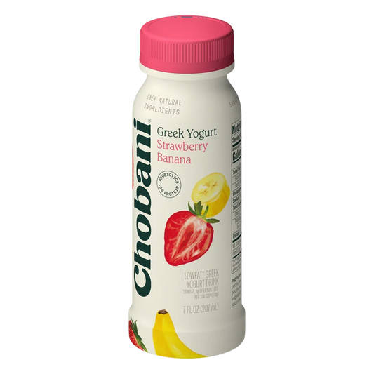 Chobani Strawberry Banana Greek Yogurt Drink - 7 fl oz