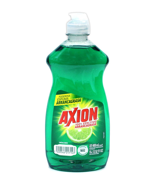 "Axion" Lavavajilla Líquido – Limón – 13.52 fl oz (400 ml)