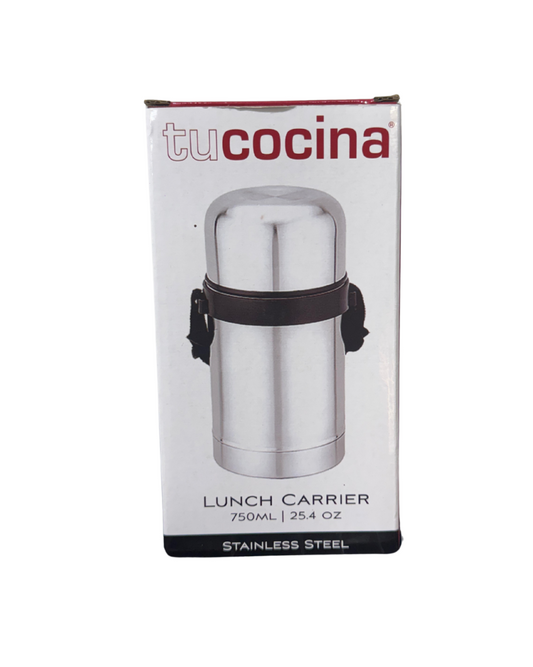 TuCocina® Stainless Steel Lunch Carrier – 750ml | 25.4oz
