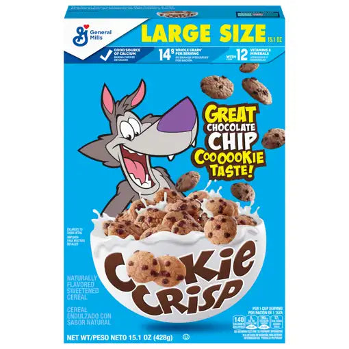 Cookie Crisp Cereal (Large Size) 428g