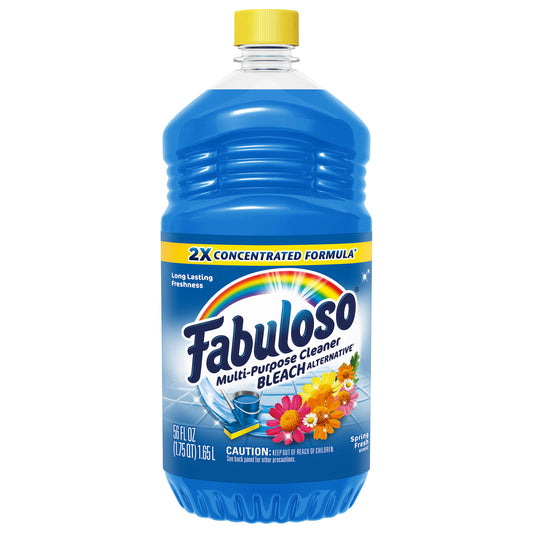 Fabuloso Multi-Purpose Cleaner – Spring Fresh (Bleach Alternative) 56 fl