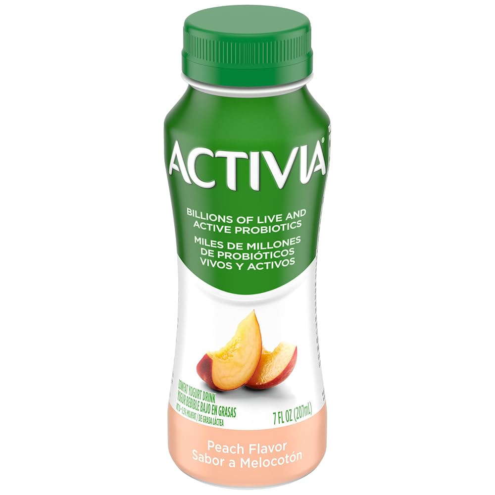 Activia Bebida de Yogurt Probiótico Durazno – 7 fl oz