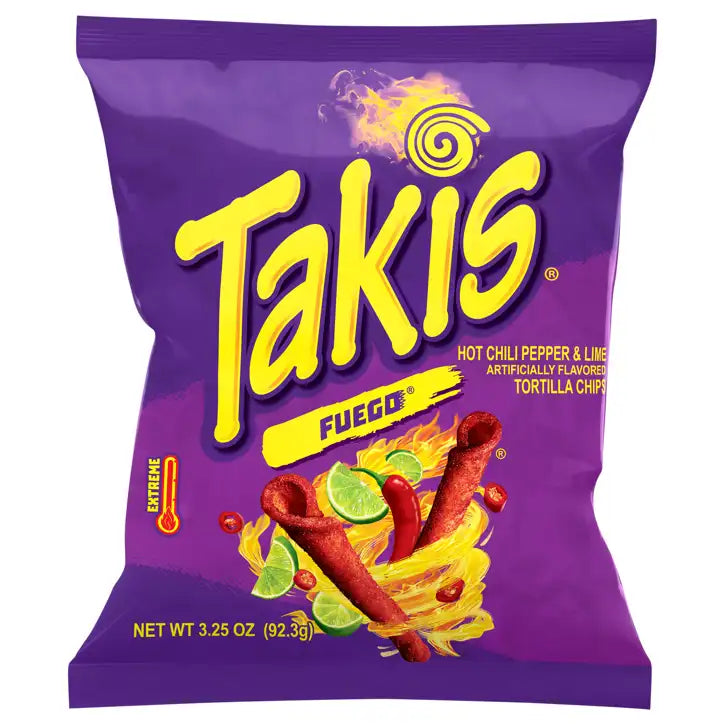Takis Fuego Tortilla Chips 3.25 oz
