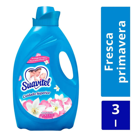 Suavitel Cuidado Superior Fresca Primavera 3L
