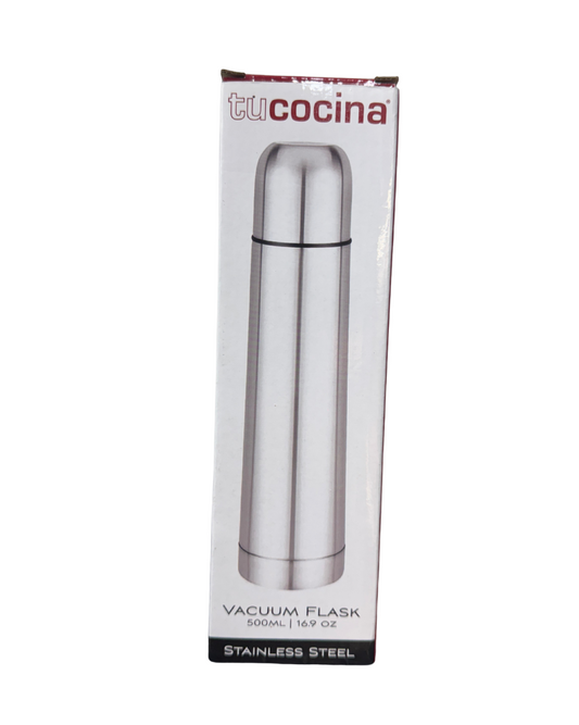 TuCocina® Stainless Steel Vacuum Flask – 500ml | 16.9oz