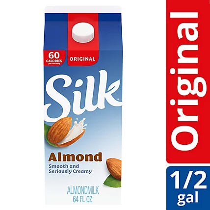 Silk Almondmilk Original – 64 fl oz (½ galón)