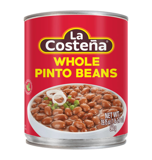 La Costeña Whole Pinto Beans (19.75 oz / 560 g)