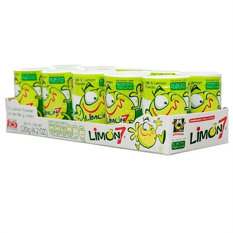 Limón 7 Salt & Lemon Powder (Shaker, 4.2 oz / 120 g)