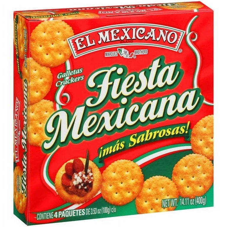Galletas Crackers Fiesta Mexicana – El Mexicano