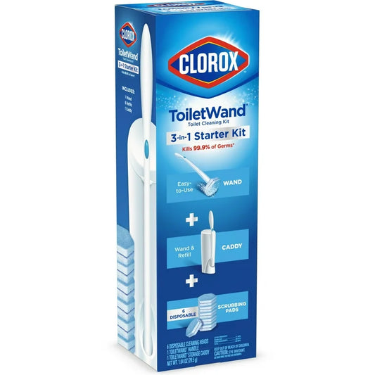 Clorox ToiletWand 3-in-1 Starter Kit – 1.04 oz (29.5 g)