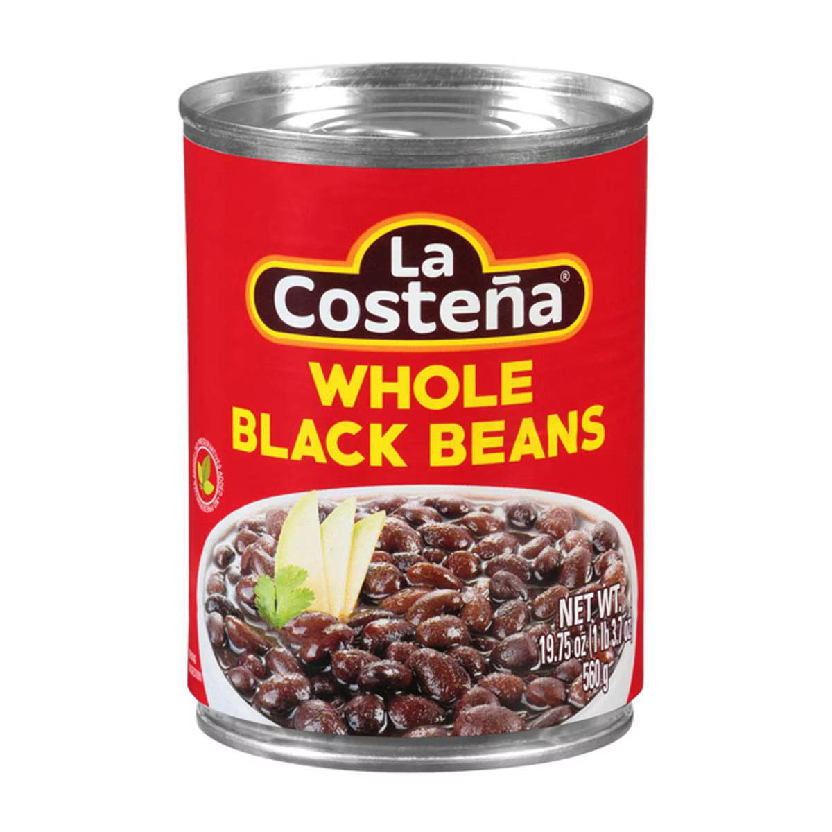 La Costena Whole Black Beans 560g