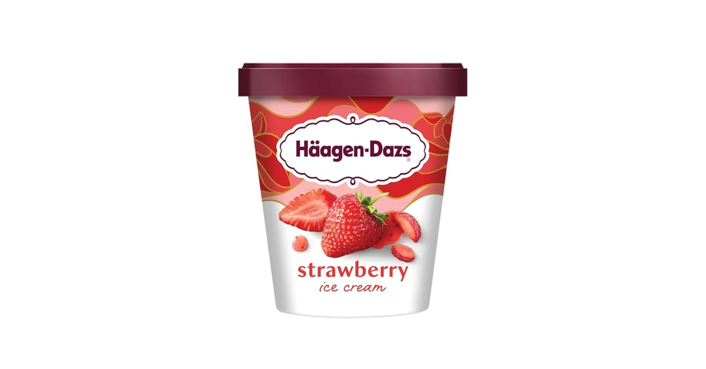 Häagen-Dazs Helado de Fresa – 28 fl oz