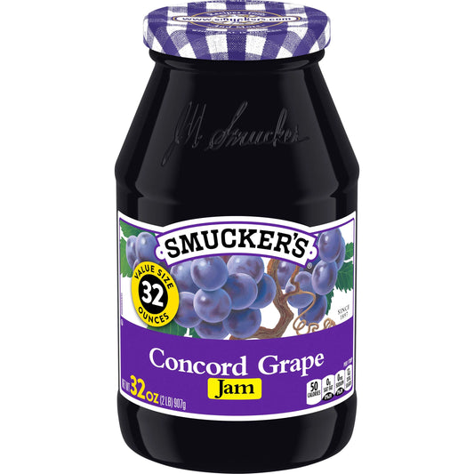 Smucker's Concord Grape Jam – 32 oz