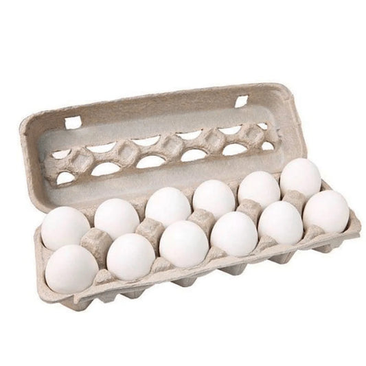 White Jumbo Eggs 1 dozen