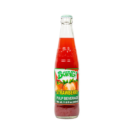 Boing! Strawberry Pulp Beverage – 11.8 fl oz (349 ml)