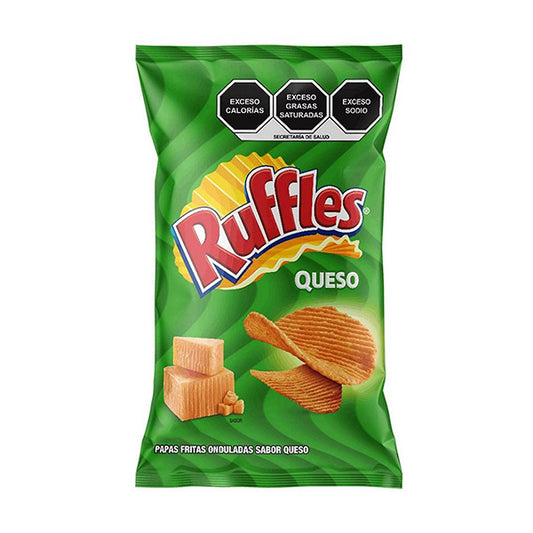 Ruffles Queso – Cheese Flavored Potato Chips (170g)